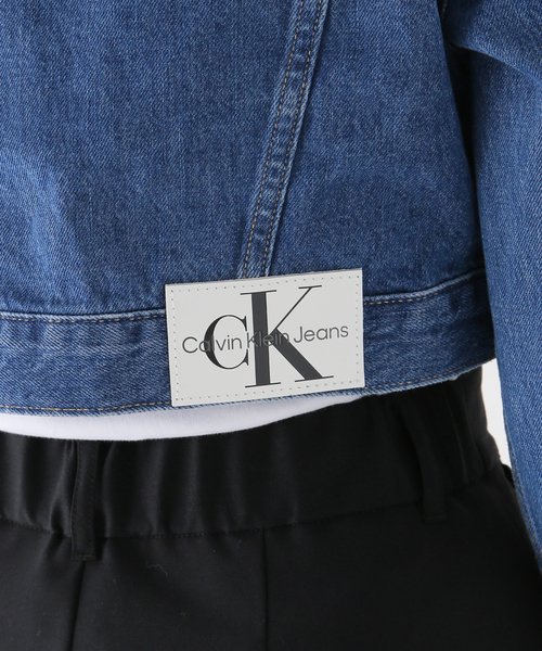 【Calvin Klein Jeans / カルバン クライン ジーンズ】 AR- EXTRA CROP 90S DENIM JKT