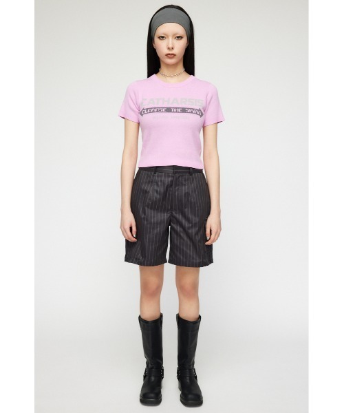 LAGUA GEM ラグアジェム MIX STRIPE 2WAY スカート