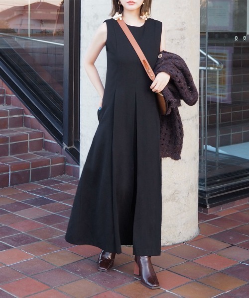 LAULEN（ローレン）の「tuck flare dress（ワンピース）」 - WEAR