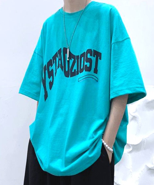 Anchor Smith(アンカー スミス)の「ビッグシルエット デザインプリント 半袖Tシャツ(Tシャツ/カットソー・メンズ・グレー系4/ホワイト系4/グリーン系4/グレー系1/ブラック系3/ブラック系1/グレー系3/グレー系2/ホワイト系2/ホワイト系1/ブラック系4/ブラック系2/ホワイト系3/パープル系4・L/M/XL)」の15枚目の写真