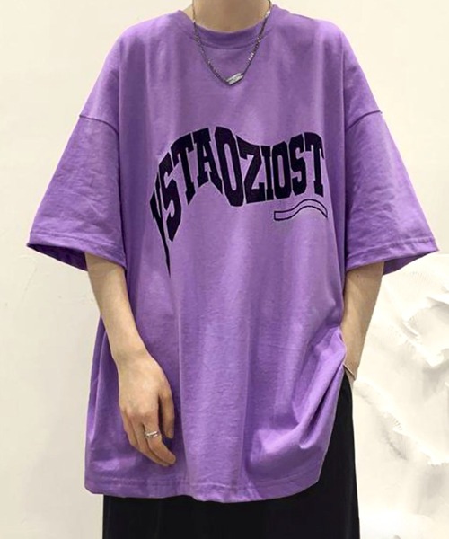 Anchor Smith(アンカー スミス)の「ビッグシルエット デザインプリント 半袖Tシャツ(Tシャツ/カットソー・メンズ・グレー系4/ホワイト系4/グリーン系4/グレー系1/ブラック系3/ブラック系1/グレー系3/グレー系2/ホワイト系2/ホワイト系1/ブラック系4/ブラック系2/ホワイト系3/パープル系4・L/M/XL)」の16枚目の写真