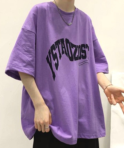 Anchor Smith(アンカー スミス)の「ビッグシルエット デザインプリント 半袖Tシャツ(Tシャツ/カットソー・メンズ・グレー系4/ホワイト系4/グリーン系4/グレー系1/ブラック系3/ブラック系1/グレー系3/グレー系2/ホワイト系2/ホワイト系1/ブラック系4/ブラック系2/ホワイト系3/パープル系4・L/M/XL)」の18枚目の写真