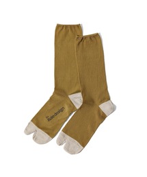 The Role design（ザロールデザイン）の「【 The Role design / ザ・ロールデザイン 】BI COLOR LAME RIB SOCKS WOMENS / バイ カラー ラメ リブ ソックス ウィメンズ（ソックス/靴下）」