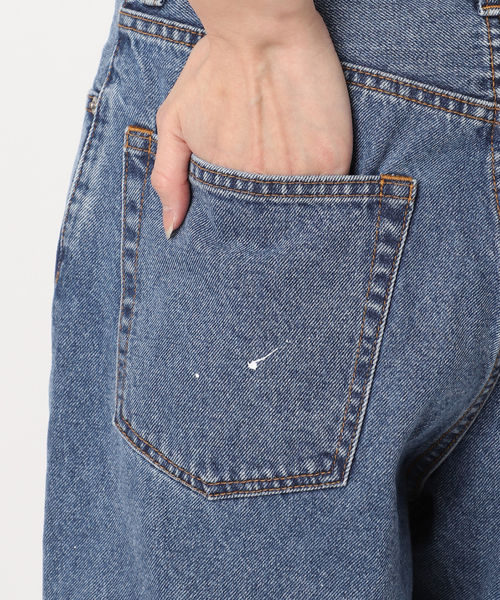 ジョンブル　DENIM DELIGHT デニムワイドジーンズ ペイント FRAMeWORK（フレームワーク）の「DENIM DELIGHT デニムワイド