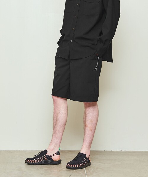 UNITED ARROWS & SONS(ユナイテッドアローズアンドサンズ)の「<mita sneakers × UNITED ARROWS & SONS> LT/WTHR EASY SHORTS/ショーツ(その他パンツ・メンズ・オリーブ/ブラック・XL/L/M/S)」の9枚目の写真