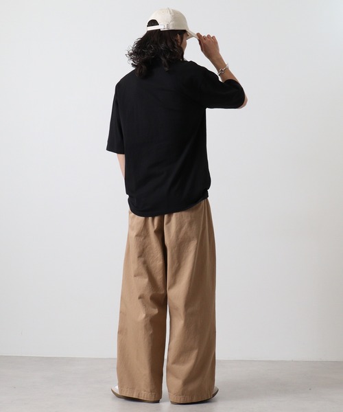 LUMBER(ランバー)の「LUMBER BAS ROLL POCKET T-SHIRTS(Tシャツ/カットソー・メンズ・ベージュ/ブラック/ホワイト・X-LARGE/LARGE/MEDIUM)」の7枚目の写真