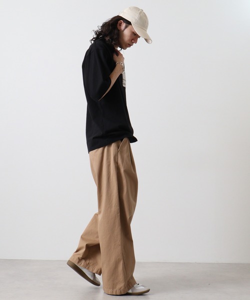 LUMBER(ランバー)の「LUMBER BAS ROLL POCKET T-SHIRTS(Tシャツ/カットソー・メンズ・ベージュ/ブラック/ホワイト・X-LARGE/LARGE/MEDIUM)」の8枚目の写真