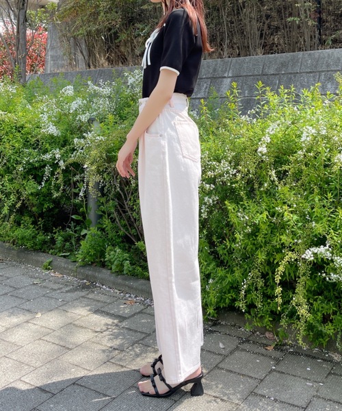 one wayザッカ（ワンウェイザッカ）の「リボンベルトミュールサンダル（サンダル・レディース・ブラック/アイボリー/シルバー・SMALL/X-LARGE/LARGE/MEDIUM）」の10枚目の写真