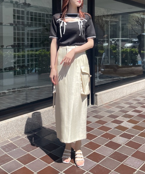 one wayザッカ（ワンウェイザッカ）の「リボンベルトミュールサンダル（サンダル・レディース・ブラック/アイボリー/シルバー・SMALL/X-LARGE/LARGE/MEDIUM）」の14枚目の写真