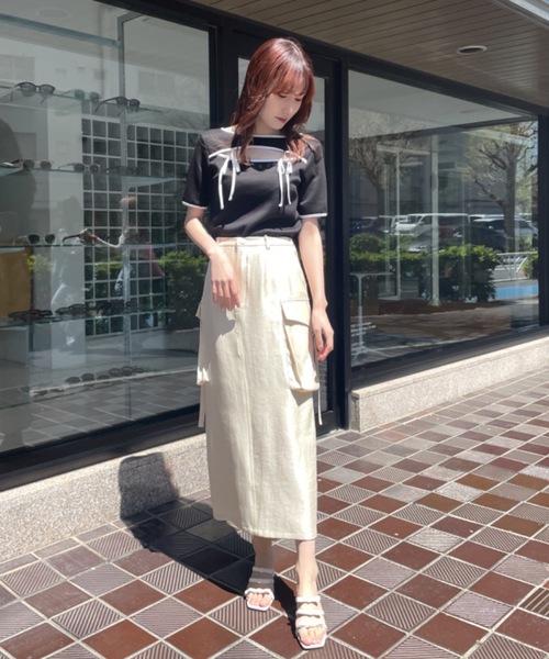 one wayザッカ（ワンウェイザッカ）の「リボンベルトミュールサンダル（サンダル・レディース・ブラック/アイボリー/シルバー・SMALL/X-LARGE/LARGE/MEDIUM）」の15枚目の写真