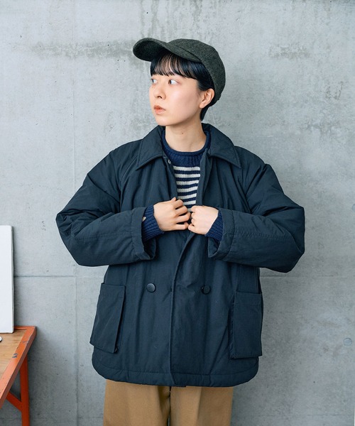 PAR ICI（パーリッシィ）の「ベルスプリット EVOダウンブルゾン（ブルゾン・レディース・グリーン/ブラック・FREE）」の6枚目の写真