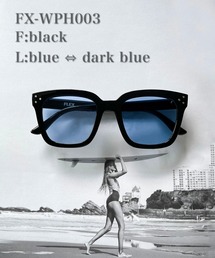 FLEX（フレックス）の「調光・偏光レンズ搭載 square wide 2 sunglasses / スクエアワイド サングラス（サングラス）」