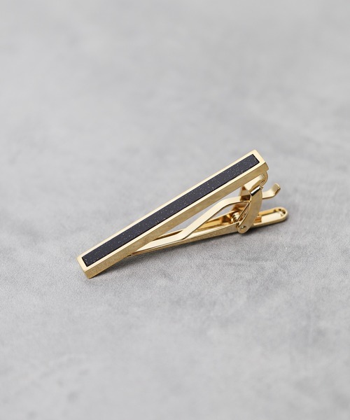 INNOCENT(イノセント)の「『ストーンコンビ』 ネクタイピン(ネクタイピン・メンズ・シルバー/ゴールド/シルバー系その他/ゴールド系その他・FREE)」の1枚目の写真