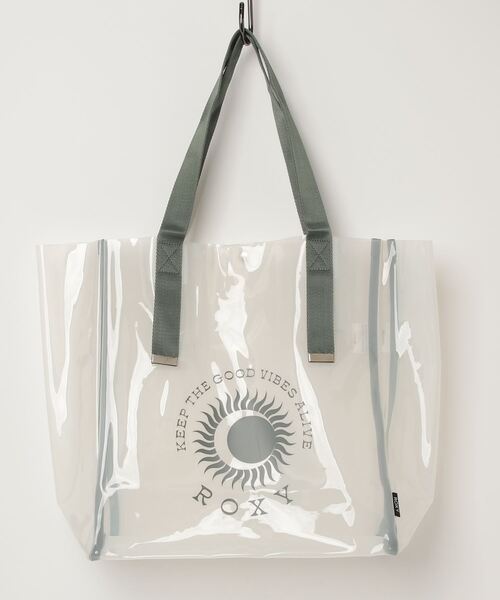 ROXY(ロキシー)の「ロキシー ROXY SOL DE VERANO BOX TOTE(トートバッグ・レディース・オフホワイト/ブラウン/ブラック・ONE SIZE)」の1枚目の写真