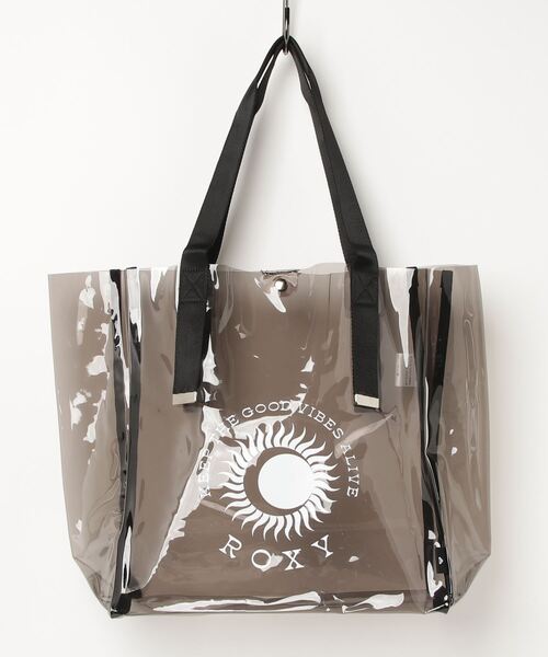 ROXY(ロキシー)の「ロキシー ROXY SOL DE VERANO BOX TOTE(トートバッグ・レディース・オフホワイト/ブラウン/ブラック・ONE SIZE)」の2枚目の写真