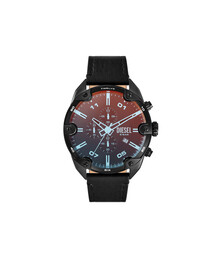 DIESEL 腕時計 Dz2200 DIESEL DZ-2200 Quartz Analog Watch Blue Silver Bold Design