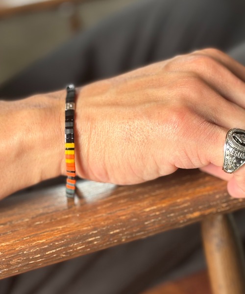 Multi Stripe BR & AK -Twilight- / NCHK-442（ブレスレット）｜amp japan（アンプジャパン）