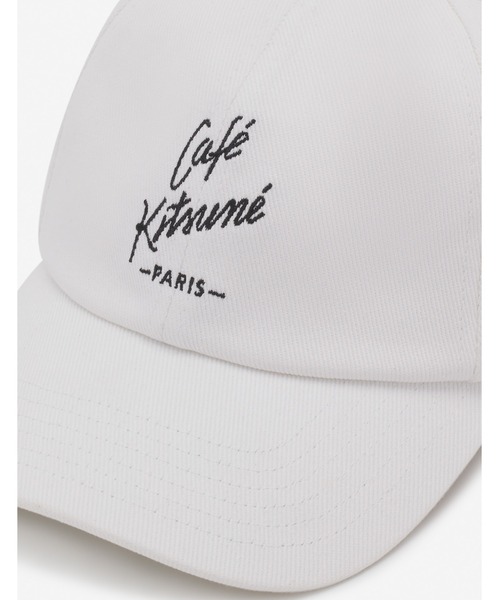MAISON KITSUNÉ キャップ ラージ フォックスヘッド 6P キャップ | Maison Kitsuné
