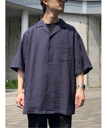 BACK NUMBER(バックナンバー)バスケット半袖開襟シャツ