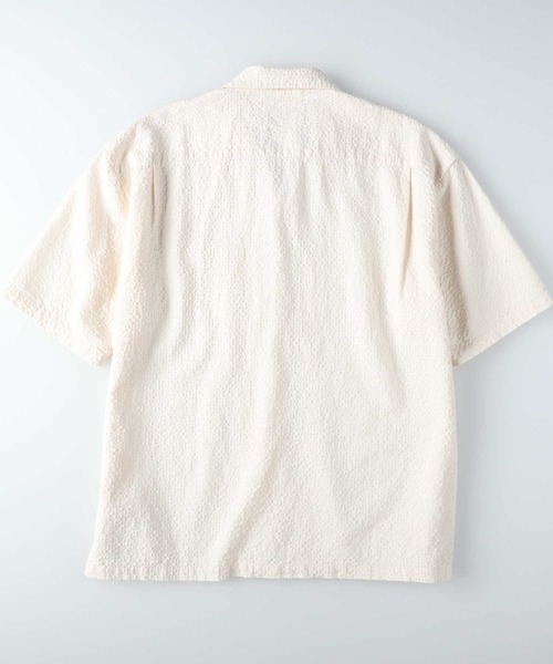 BACK NUMBER(バックナンバー)の「BACK NUMBER(バックナンバー)バスケット半袖開襟シャツ(シャツ/ブラウス・メンズ・ケリーグリーン/オフホワイト/ネイビー・S/フリー/XL/L/M)」の17枚目の写真