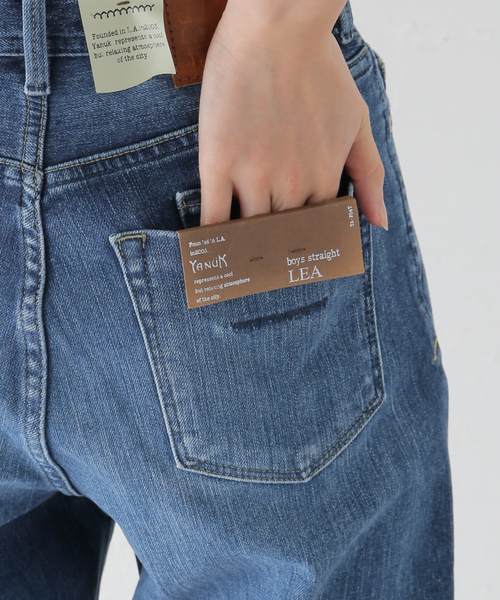 パンツ YANUK : LEA BOYS STRAIGHT 57131238 楽天市場】【SALE！50%OFF】ヤヌーク YANUK レア ボーイズ