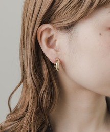 SMELLY | ニュアンスワイドフープイヤリング(イヤリング)