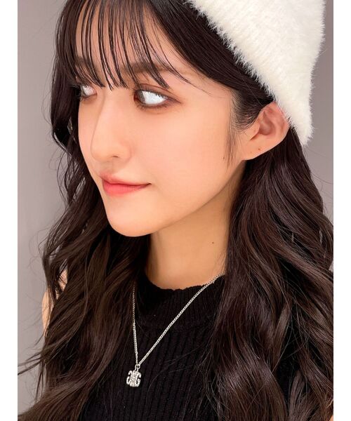 GYDA(ジェイダ)の「JEYSUS Symmetry GYDAラインストーンネックレス(ネックレス・レディース・シルバー/ゴールド・FREE)」の4枚目の写真