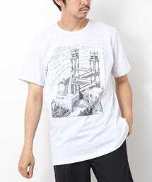 M.C. ESCHER | 【M.C ESCHER / エムシーエッシャー】アートプリント半袖Tシャツ(Tシャツ/カットソー)