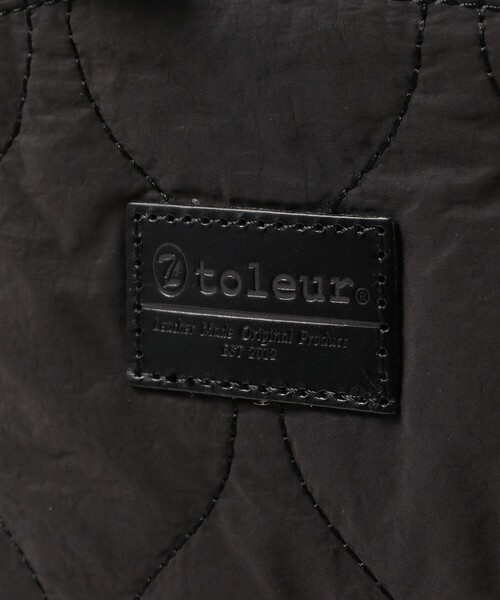 Ray BEAMS(レイビームス)の「【WEB限定】toleur / ナイロン キルティング リュック(バックパック/リュック・レディース・ブラック・ONE SIZE)」の10枚目の写真