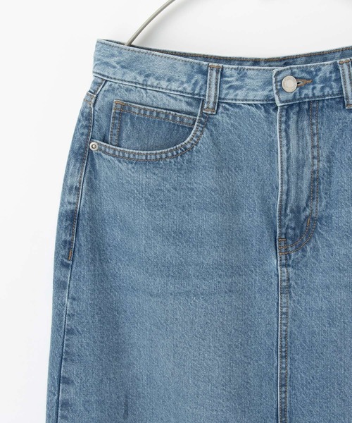 Honeys（ハニーズ）の「デニムナロースカート（デニムスカート・レディース・グレー/ライトブルー/ライトインディゴブルー/ブルー・S/SS/L/M）」の22枚目の写真