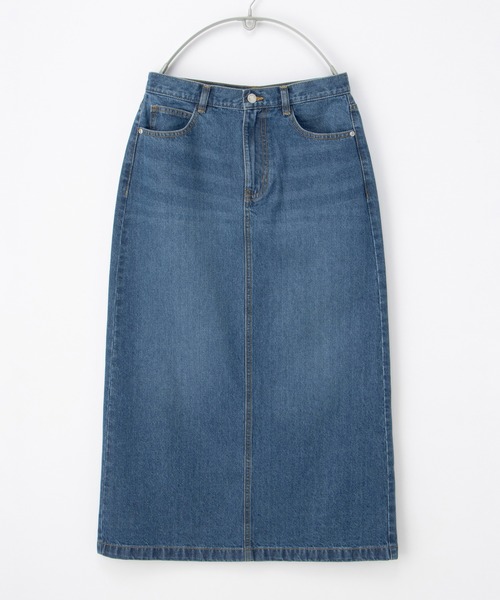 Honeys（ハニーズ）の「デニムナロースカート（デニムスカート・レディース・グレー/ライトブルー/ライトインディゴブルー/ブルー・S/SS/L/M）」の18枚目の写真