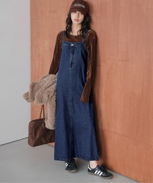 AMELY | デニムキャミワンピース(ワンピース)