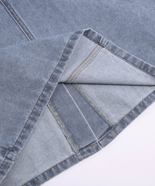 AMELY（エミリー）の「デニムキャミワンピース（ワンピース・レディース・ライトブルー/ブラック系その他/ブルー・L/M）」の10枚目の写真