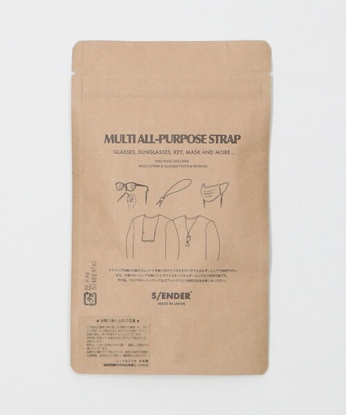 green label relaxing（グリーンレーベルリラクシング）の「＜S/ENDER＞ANIMAL MULTI STRAP マルチストラップ（サングラス・メンズ・その他1/その他2・FREE）」の6枚目の写真