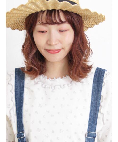 Samansa Mos2(サマンサ モスモス)の「リップル単色花柄メローカットソー(Tシャツ/カットソー・レディース・キナリ/オフホワイト/チャコールグレー・F)」の4枚目の写真