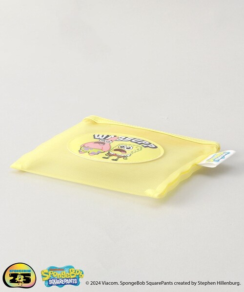 セール】メッシュポーチ WASS UP ＜SPONGE BOB スポンジ・ボブ
