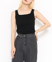 PUNYUS | 2WAYリブタンクトップ(タンクトップ)