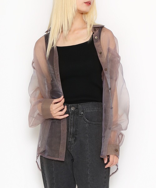 PUNYUS（プニュズ）の「2WAYリブタンクトップ（タンクトップ・レディース・ホワイト/ブラック・1/2/3/4）」の12枚目の写真