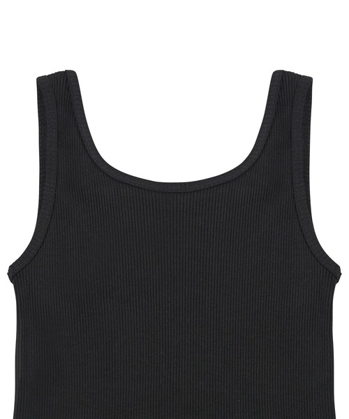 PUNYUS（プニュズ）の「2WAYリブタンクトップ（タンクトップ・レディース・ホワイト/ブラック・1/2/3/4）」の20枚目の写真