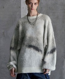 Schwabing Shaggy Knit ホワイト半袖シャギーニット Schwabing Shaggy Knit – THE TOÉ