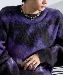 SERACE（セラス）の「【SERACE】Loose silhouette abstract shaggy knit   ルーズシルエットアブストラクトシャギーニット（ニット/セーター）」