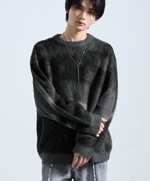 SERACE（セラス）の「【SERACE】Loose silhouette abstract shaggy knit / ルーズシルエットアブストラクトシャギーニット（ニット/セーター）」