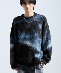 SERACE（セラス）の「【SERACE】Loose silhouette abstract shaggy knit / ルーズシルエットアブストラクトシャギーニット（ニット/セーター）」
