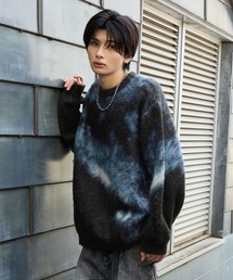 SERACE（セラス）の「【SERACE】Loose silhouette abstract shaggy knit   ルーズシルエットアブストラクトシャギーニット（ニット/セーター）」