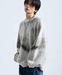 SERACE（セラス）の「【SERACE】Loose silhouette abstract shaggy knit   ルーズシルエットアブストラクトシャギーニット（ニット/セーター）」