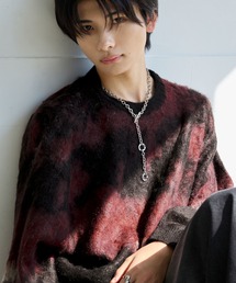 SERACE（セラス）の「【SERACE】Loose silhouette abstract shaggy knit   ルーズシルエットアブストラクトシャギーニット（ニット/セーター）」