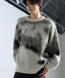 SERACE（セラス）の「【SERACE】Loose silhouette abstract shaggy knit   ルーズシルエットアブストラクトシャギーニット（ニット/セーター）」
