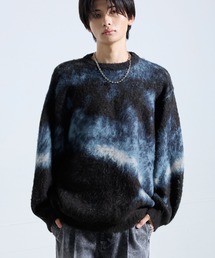 SERACE（セラス）の「【SERACE】Loose silhouette abstract shaggy knit   ルーズシルエットアブストラクトシャギーニット（ニット/セーター）」