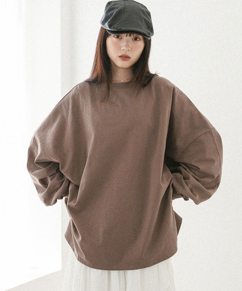 Heather（ヘザー）の「WEB限定 スーパーBIGシルエットロンT