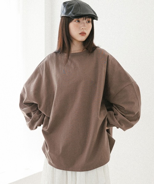 WEB限定 スーパーBIGシルエットロンT 143365（Tシャツ